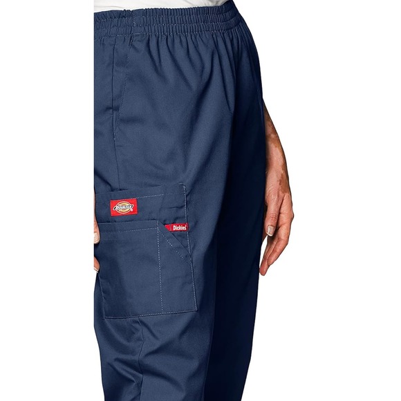 Dickies EDS essentials women’s tapered leg, put on scrub XS - Picture 2 of 5